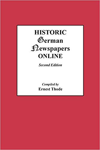 Historic German Newspapers Online 2nd Edition