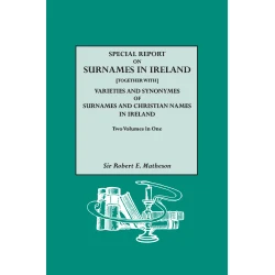 Special Report On Surnames in Ireland