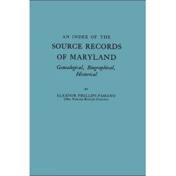 An Index of the Source Records of Maryland