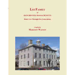 Lee Family of Manchester, Masssachusetts
