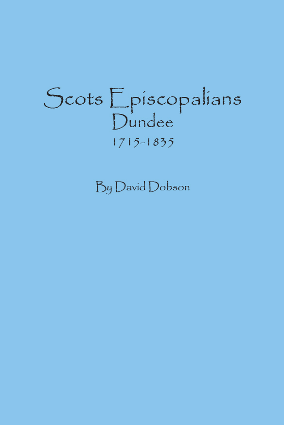 Scots Episcopalians, Dundee, 1715-1835