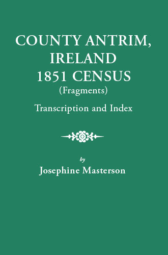 County Antrim, Ireland, 1851 Census (Fragments)