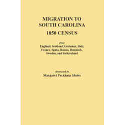 Migration to South Carolina - 1850 Census