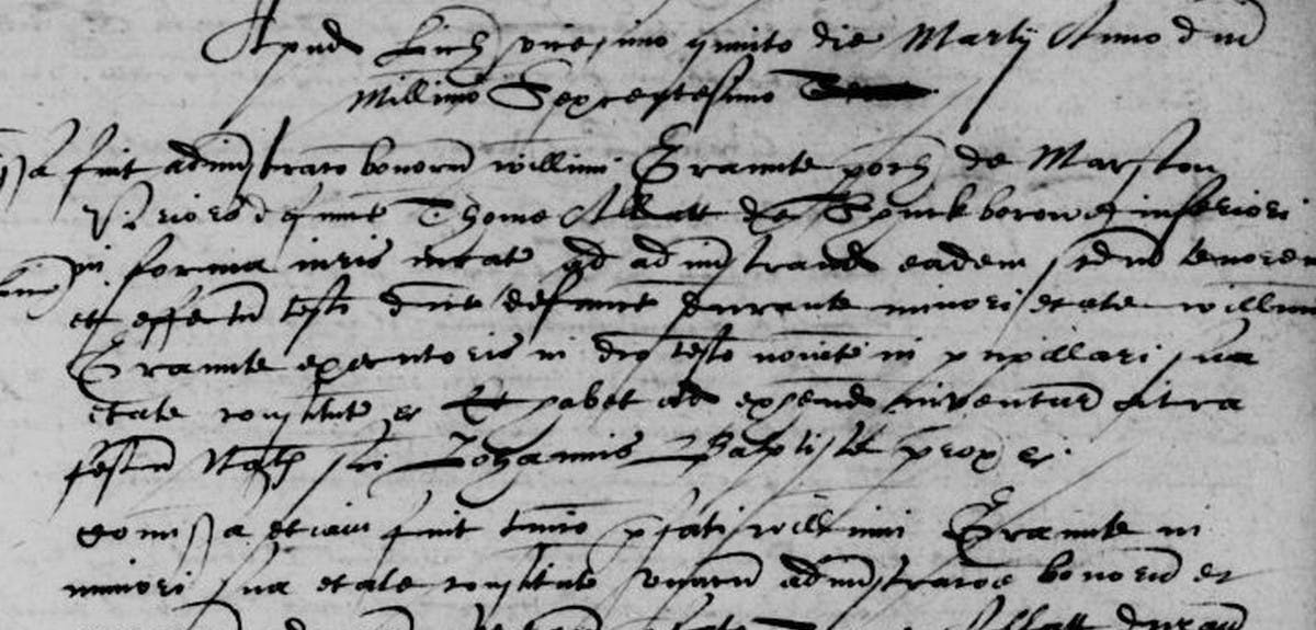 Deciphering Old English Handwriting Genealogical