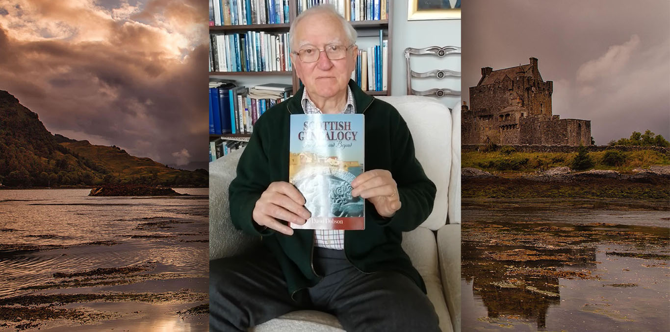 Hear Dr. David Dobson Speak about his Scottish Genealogy The Basics