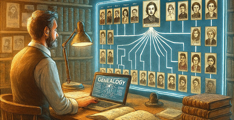Genealogy in Reverse