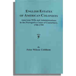 English Estates of American Colonists