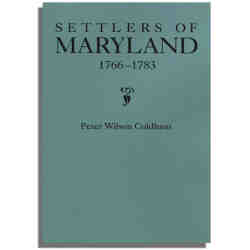 Settlers of Maryland, 1766-1783