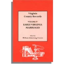 Early Virginia Marriages