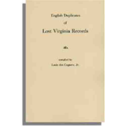 English Duplicates of Lost Virginia Records