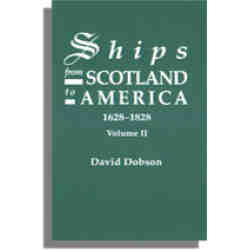 Ships from Scotland to America. Volume II
