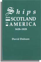 Ships from Scotland to America, 1628-1828