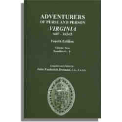 Adventurers of Purse and Person Virginia 1607-1624/5. Fourth Edition. Volume Two, Families G-P
