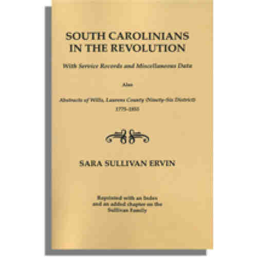 South Carolinians in the Revolution