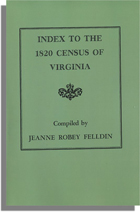 Index to the 1820 Census of Virginia