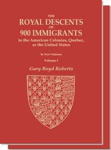 The Royal Descents of 900 Immigrants