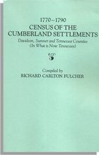 1770-1790 Census of the Cumberland Settlements