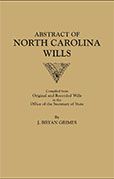 Abstract of North Carolina Wills [1663-1760]