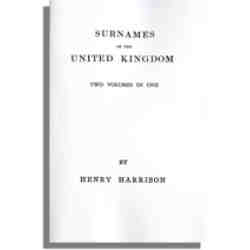 Surnames of the United Kingdom