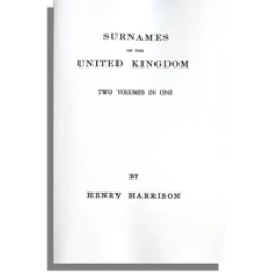Surnames of the United Kingdom