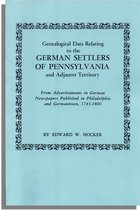 Genealogical Data Relating to the German Settlers of Pennsylvania