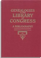 Genealogies in the Library of Congress: A Bibliography. Supplement 1976-1986