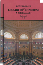 Genealogies in the Library of Congress: A Bibliography [Volumes I and II]
