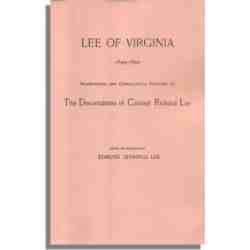 Lee of Virginia, 1642-1892