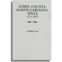 Surry County, North Carolina Wills, 1771-1827