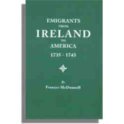 Emigrants from Ireland to America, 1735-1743