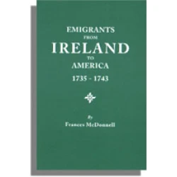 Emigrants from Ireland to America, 1735-1743