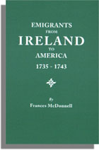Emigrants from Ireland to America, 1735-1743