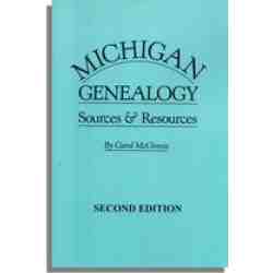 Michigan Genealogy. New Second Edition