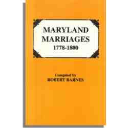 Maryland Marriages, 1778-1800