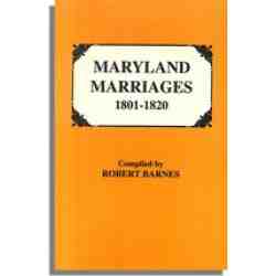 Maryland Marriages, 1801-1820
