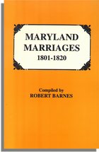 Maryland Marriages, 1801-1820