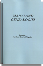 Maryland Genealogies