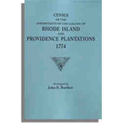 Census of the Inhabitants of the Colony of Rhode Island and Providence Plantations 1774