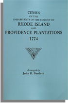 Census of the Inhabitants of the Colony of Rhode Island and Providence Plantations 1774