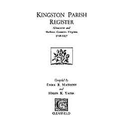 Kingston Parish Register