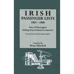 Irish Passenger Lists, 1803-1806