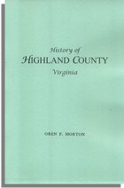 A History of Highland County, Virginia