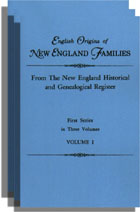 English Origins of New England Families