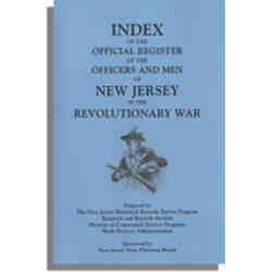 Index to Stryker's Register of New Jersey in the Revolution