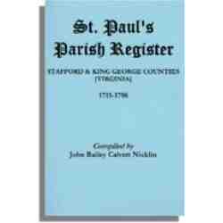 St. Paul's Parish Register