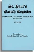 St. Paul's Parish Register
