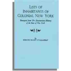 Lists of Inhabitants of Colonial New York