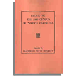 Index to the 1800 Census of North Carolina