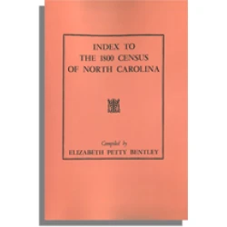 Index to the 1800 Census of North Carolina