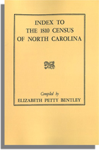 Index to the 1810 Census of North Carolina